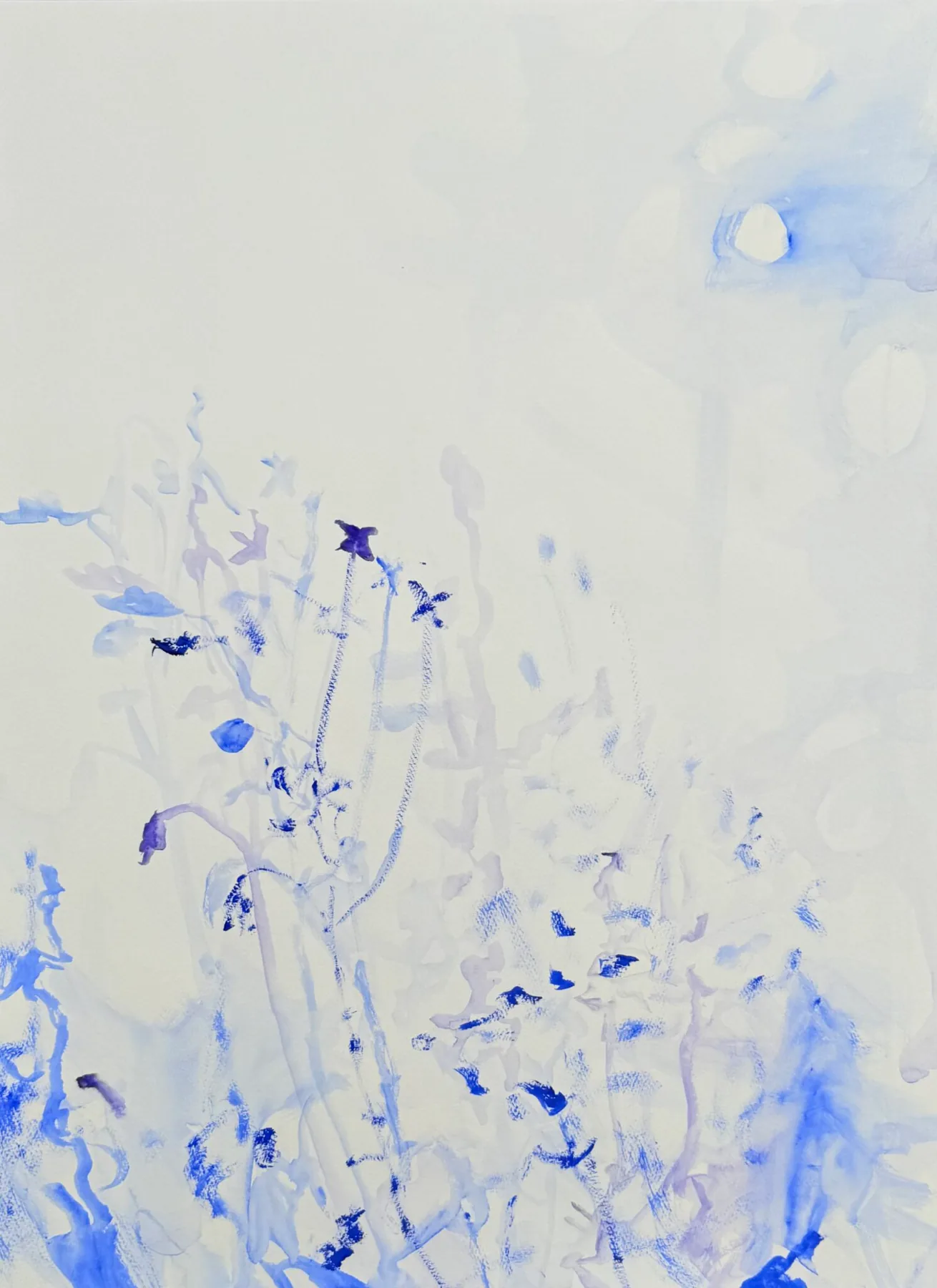 Whispers of the Green — Gouache II