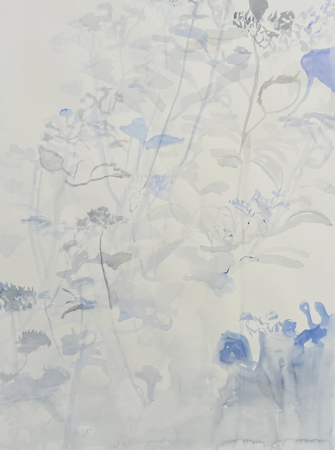 Whispers of the Green — Gouache III